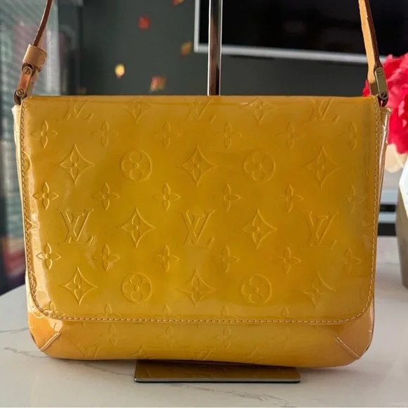 Louis Vuitton yellow Monogram Shoulder Bag - Picture 1 of 7